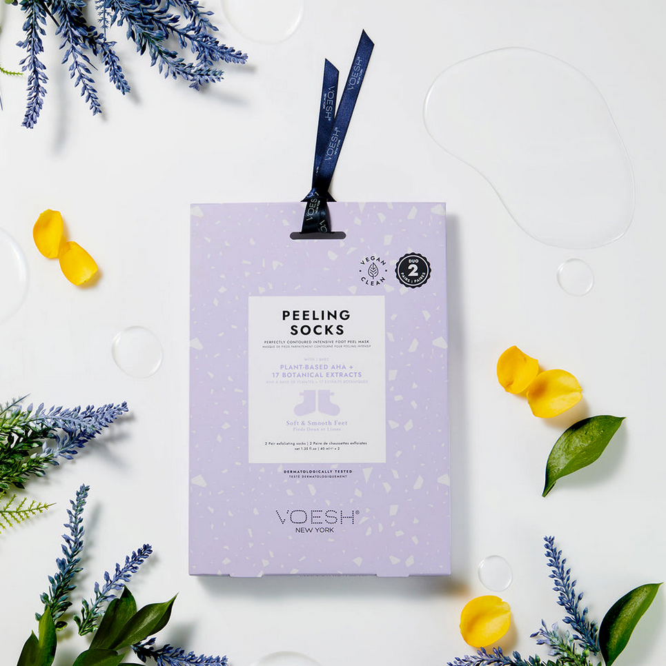 Voesh Peeling Socks – Plant-Based AHA & 17 Botanical Extracts