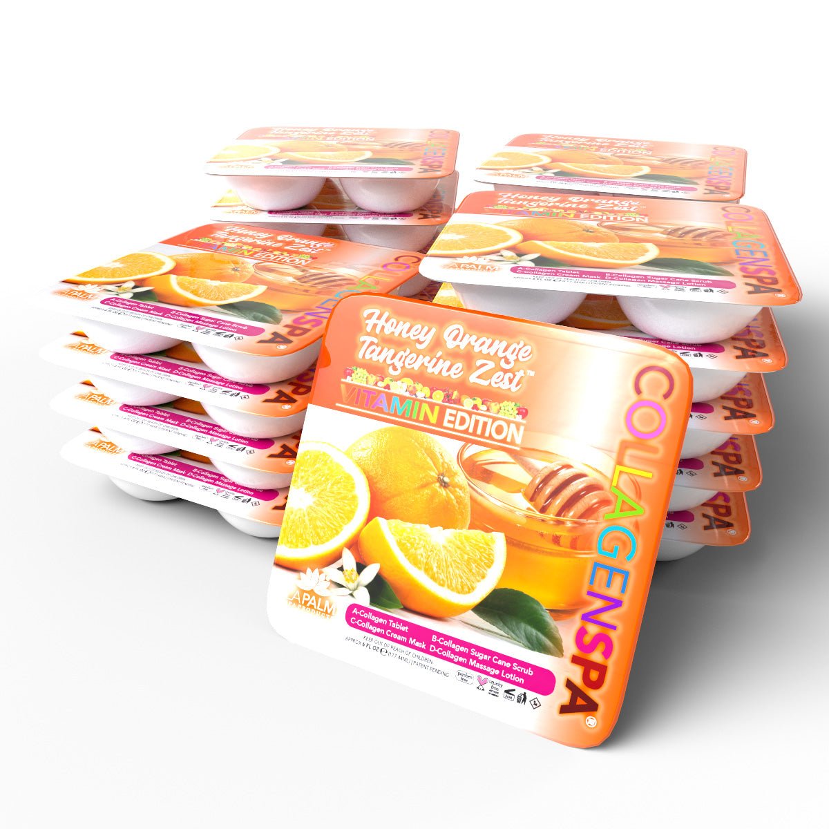 4 - Step Deluxe Pedicure - Orange - EMOI SUPPLY