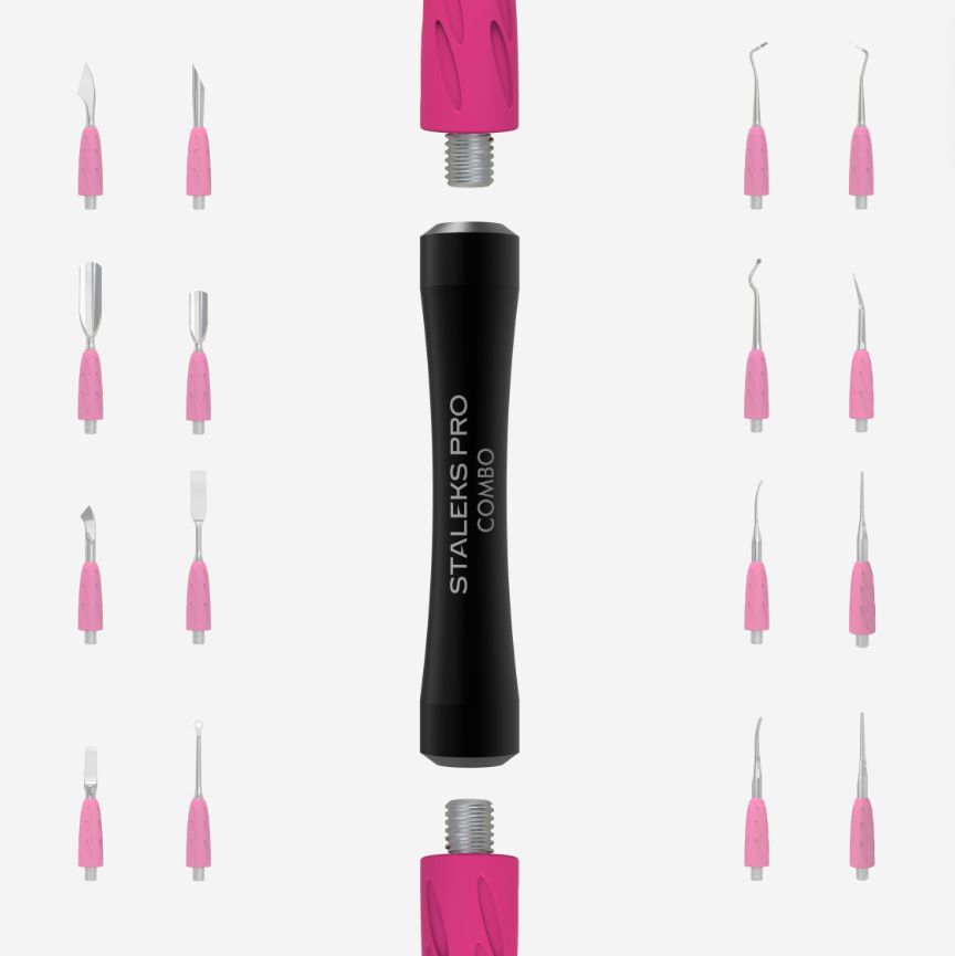 Staleks Cuticle Pusher UNIQ Combo
