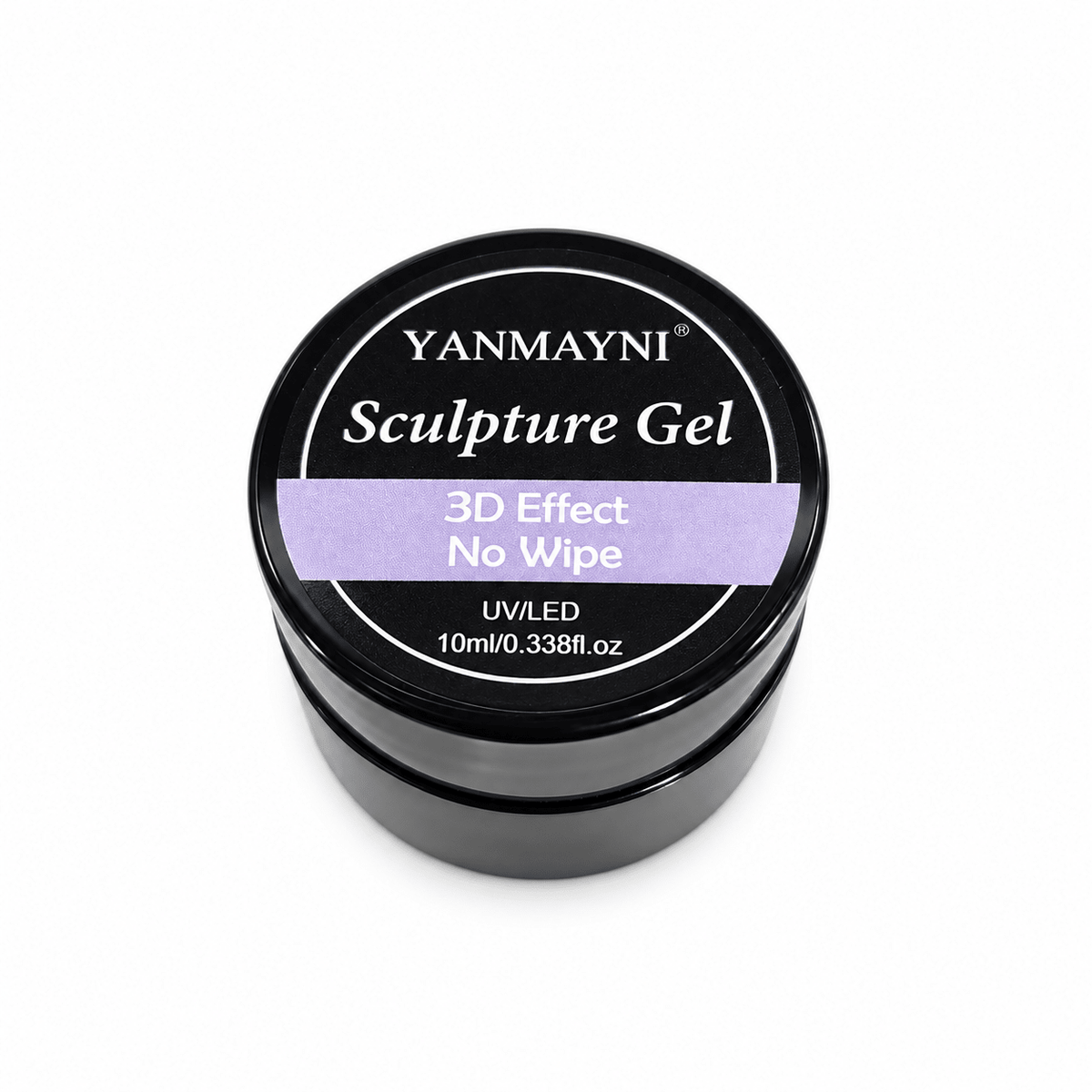 Clear Solid Builder & Sculpting Gel — 10ml - Emoi Supply