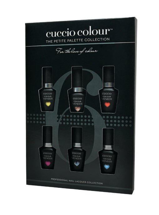 Cuccio Colour - Veneer Gel Polish 6 piece Mini Kit – Venice Beach Collection - EMOI SUPPLY