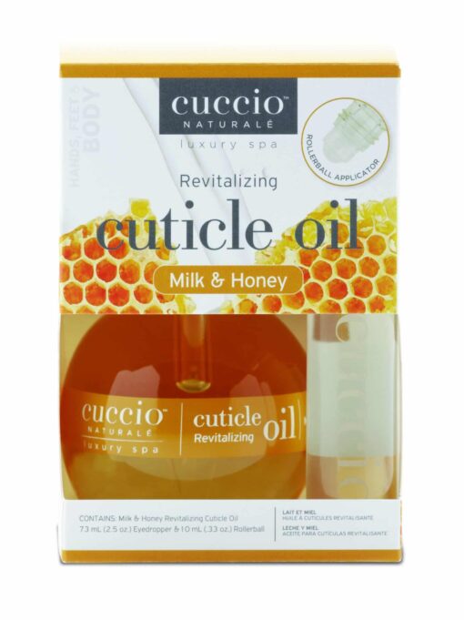 Cuccio Cuticle Oil – Milk & Honey - EMOI SUPPLY