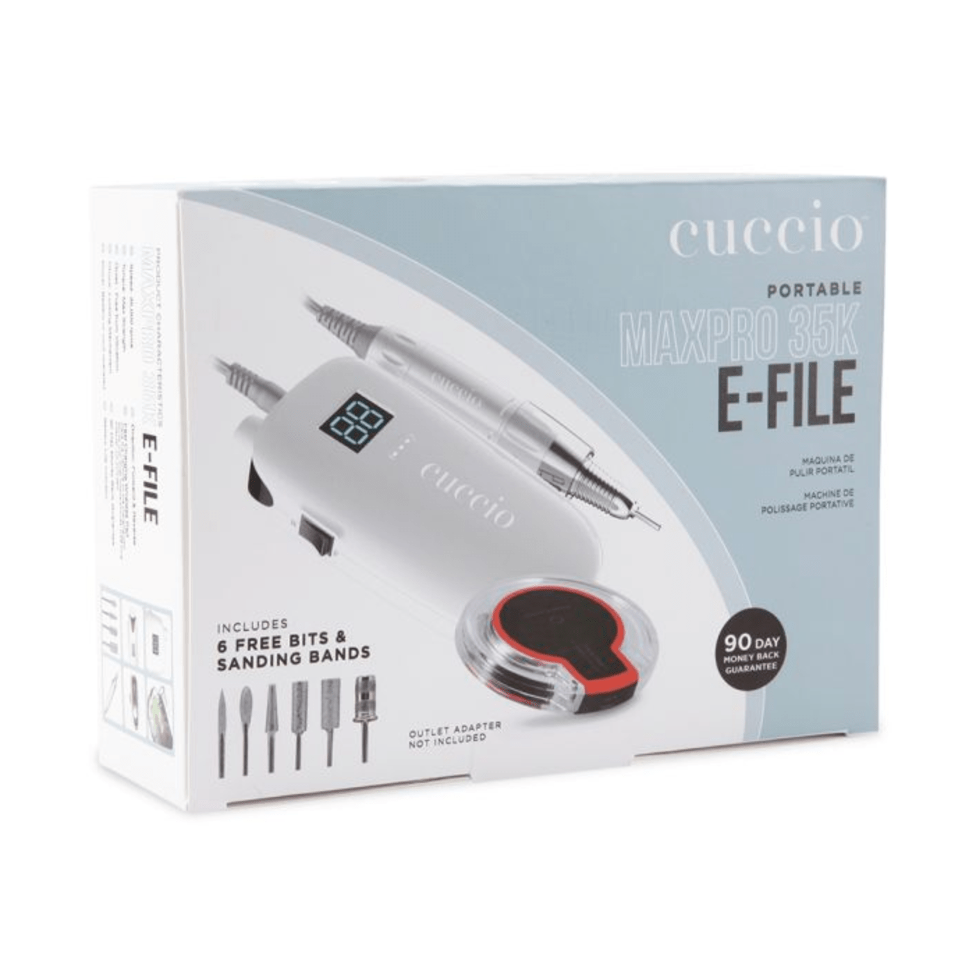 Cuccio MaxPro 35K E - File Nail Drill - EMOI SUPPLY