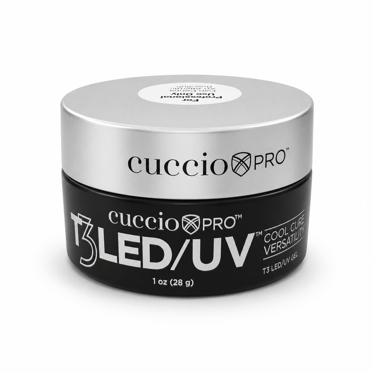 Cuccio T3 LED/UV Self Leveling Versatility Gel 1oz (28g) - Clear - Emoi Supply