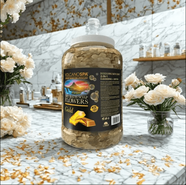 Dry Bath Soap Pedicure Flower Petals (Volcano Spa by LaPalm) - EMOI SUPPLY