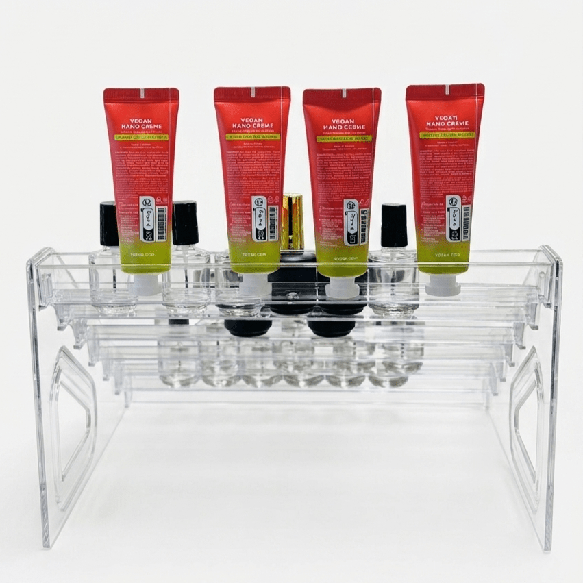 Empty Acrylic Nail Polish Display Rack (7 Layers) - Emoi Supply
