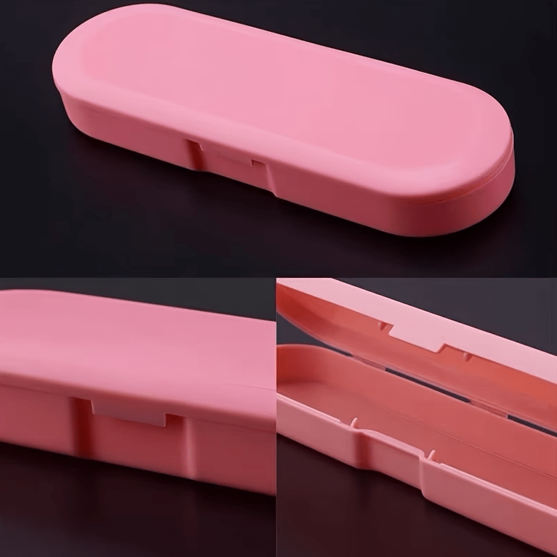 Empty Oval Nail Tools Storage Box - Emoi Supply