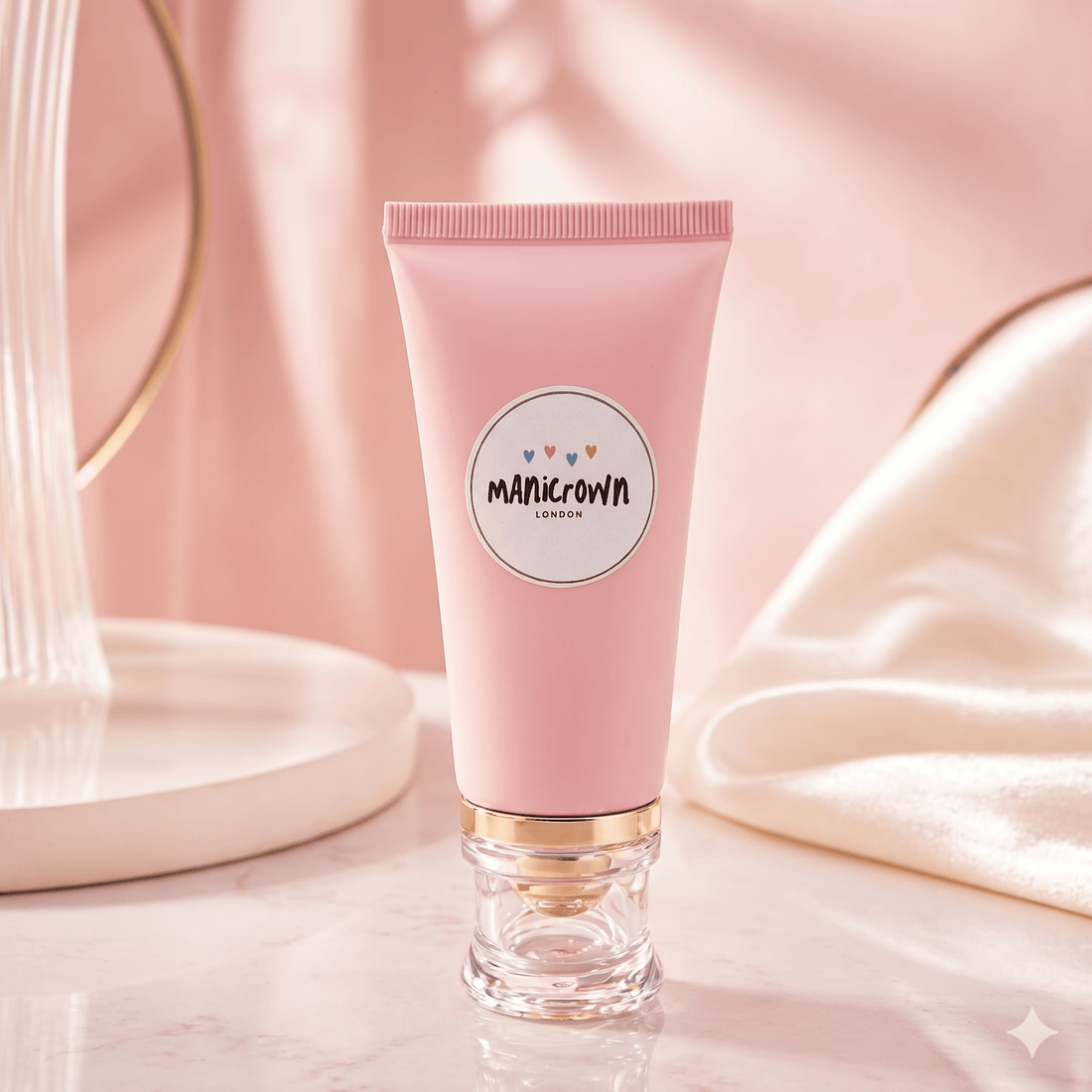 Empty Pink Container for Soap & Lotion (Refillable Storage Tube/Dispenser) - Emoi Supply