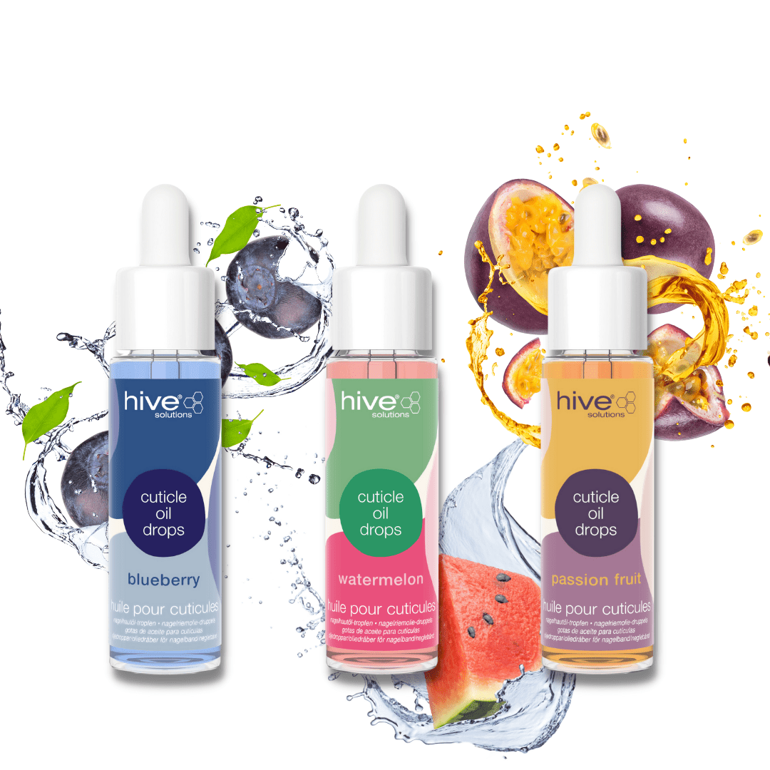 Hive Solutions Cuticle Drops – Assorted Flavours (30ml) - EMOI SUPPLY