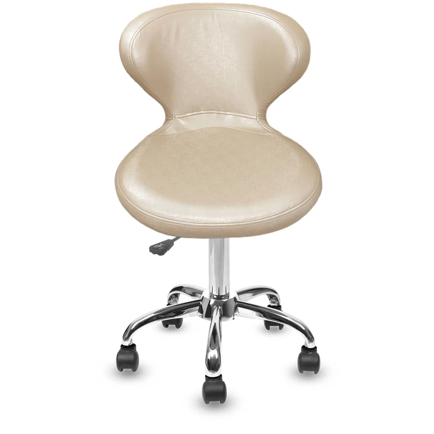 LEXOR Classic Curved Manicure Stool – Glazed Gold - EMOI SUPPLY