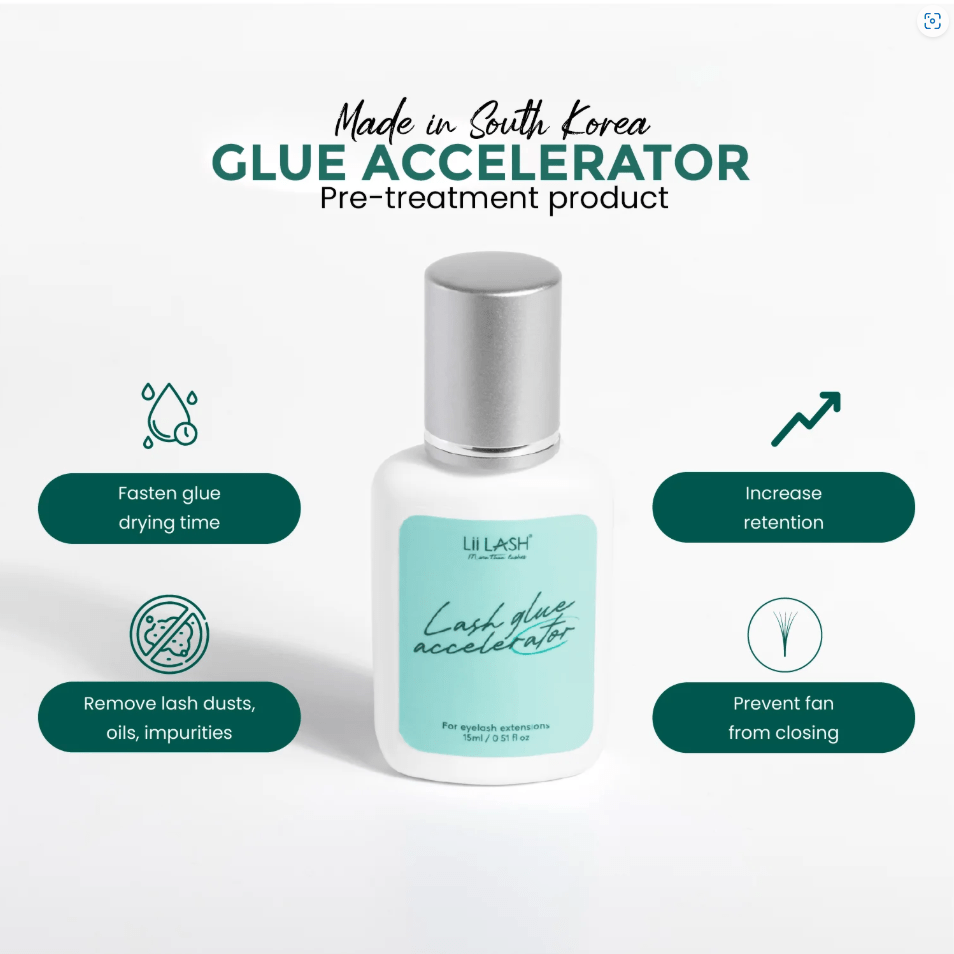 LII LASH Eyelash Pure Glue Accelerator (15ml) - EMOI SUPPLY