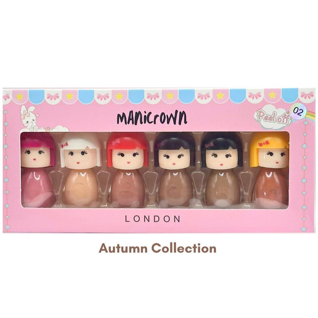 MANICORN Water Based Nail Polish Mini Dolls 5ml (pack of 6 pieces) - Emoi Supply