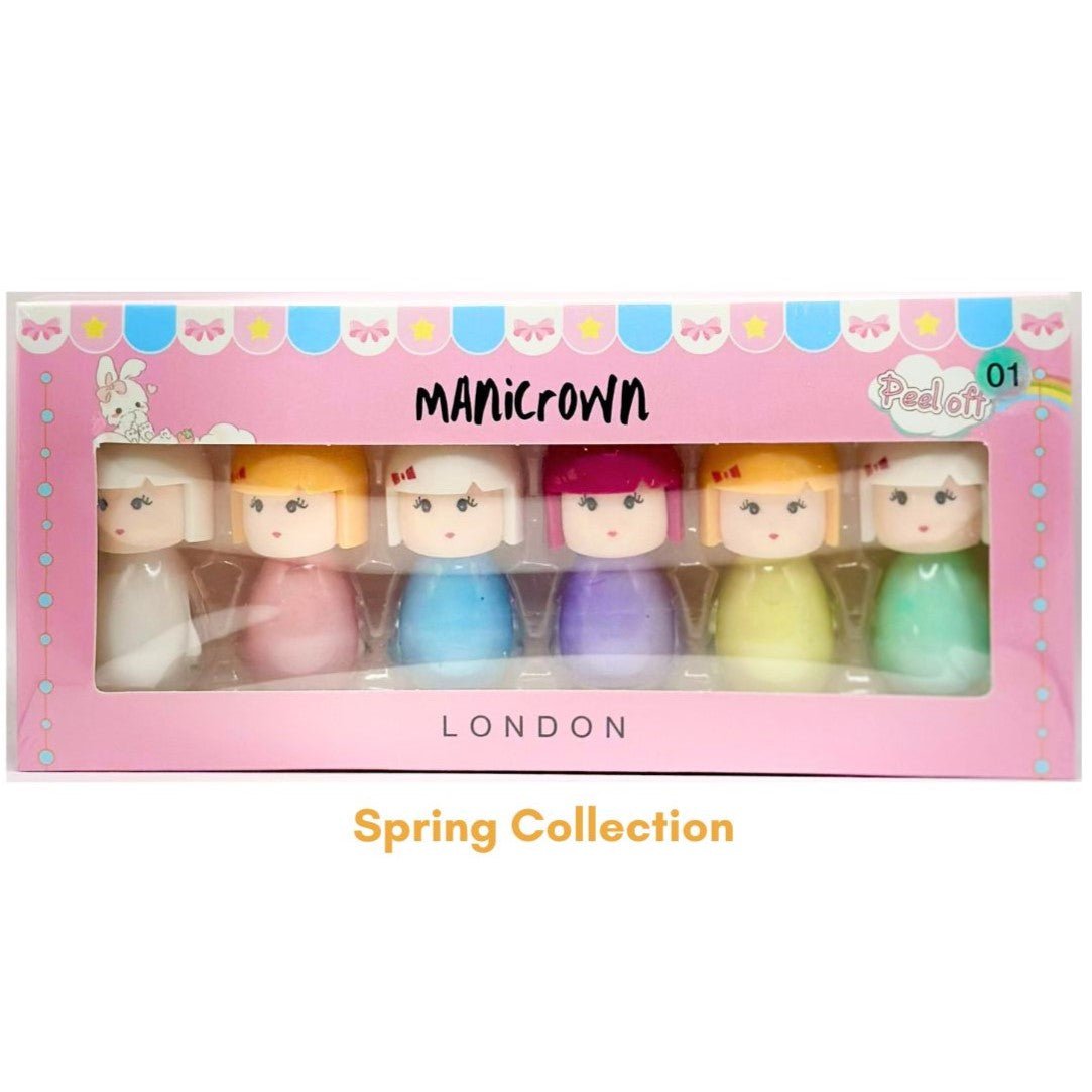 MANICORN Water Based Nail Polish Mini Dolls 5ml (pack of 6 pieces) - Emoi Supply