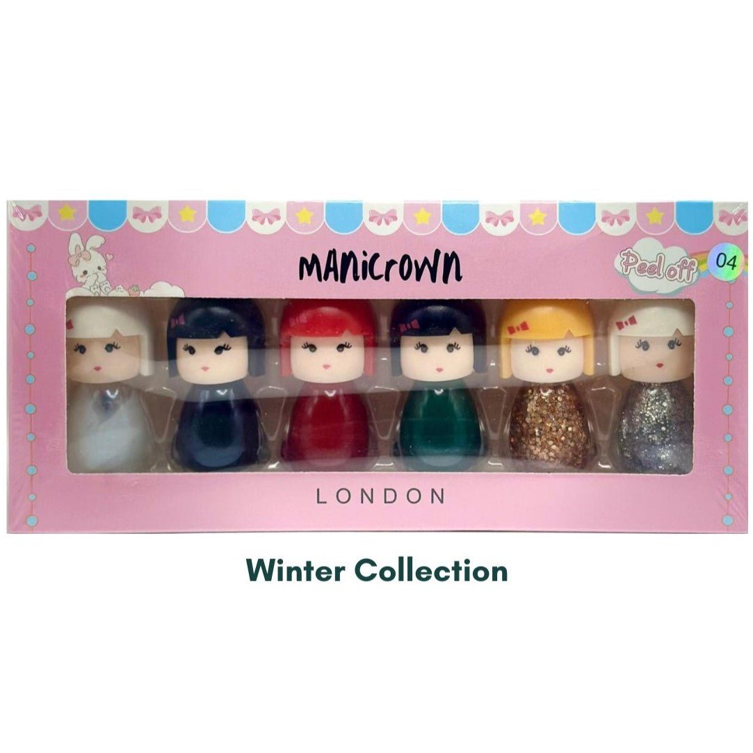 MANICORN Water Based Nail Polish Mini Dolls 5ml (pack of 6 pieces) - Emoi Supply