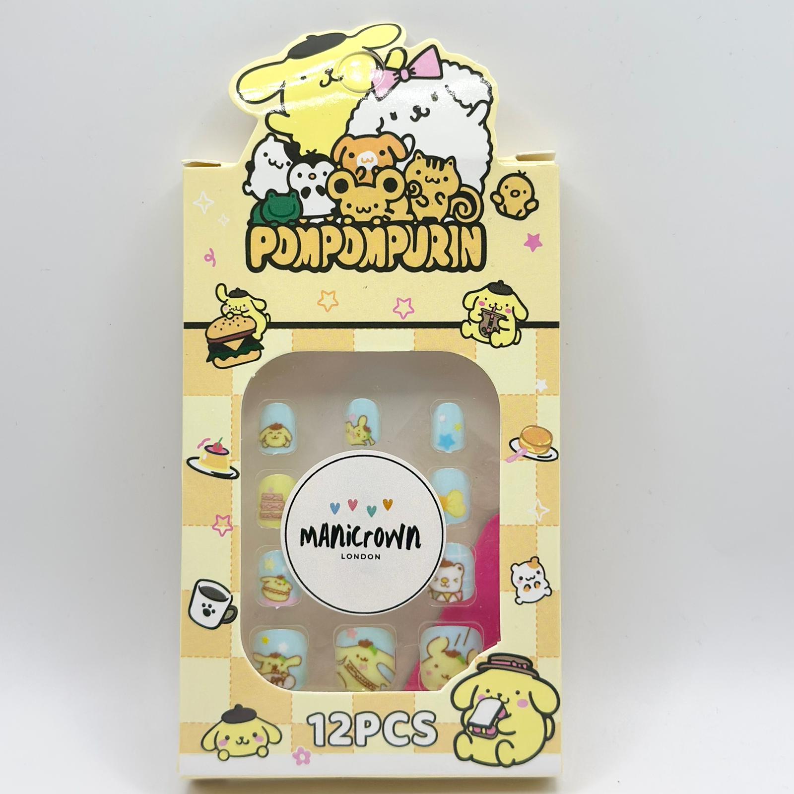 Manicrown Press - On Nail Tips for Kids (12pcs) - Emoi Supply