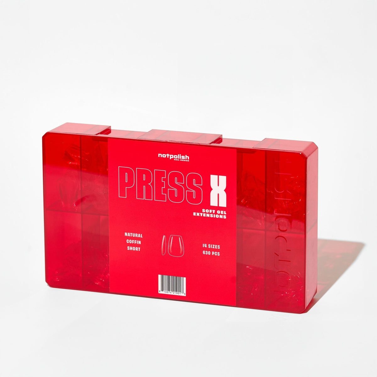 Notpolish Press X- Tip Case 630 pcs - Emoi Supply