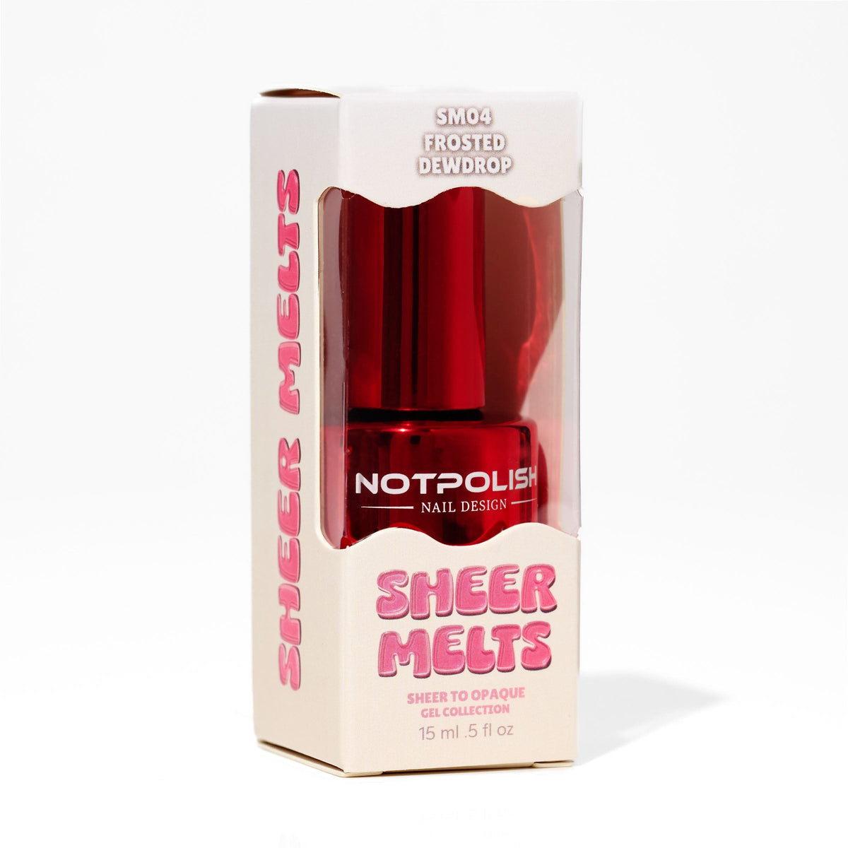 Notpolish Sheer Melts Gel - SM04 FROSTED DEWDROP