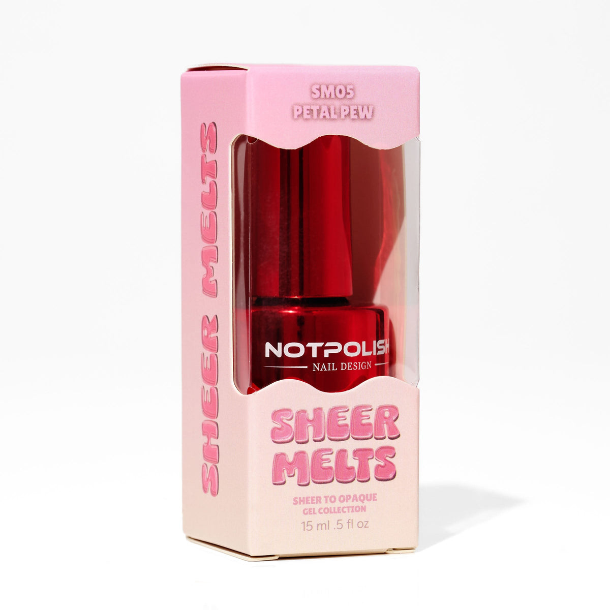 Notpolish Sheer Melts Gel - SM05 PETAL DEW