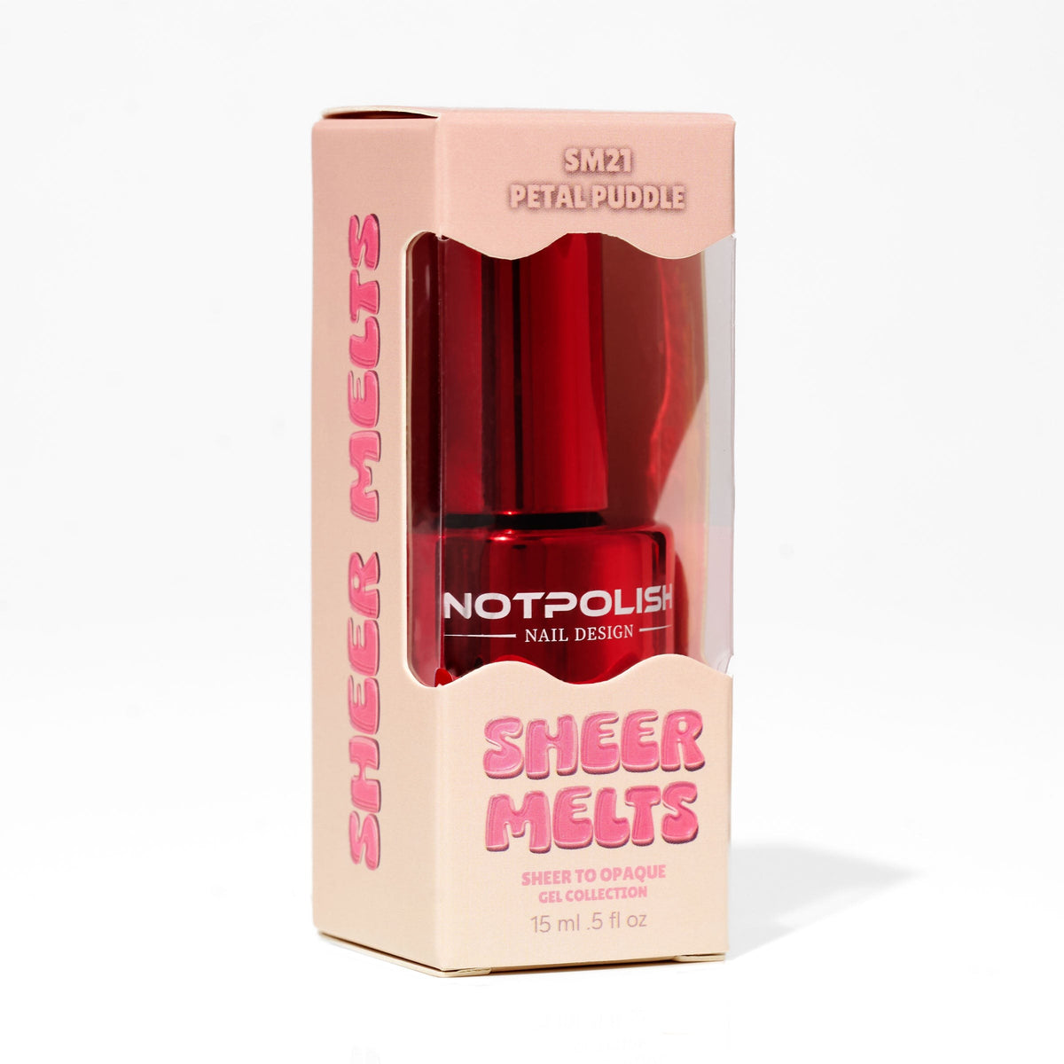 Notpolish Sheer Melts Gel - SM21 PETAL PUDDLE
