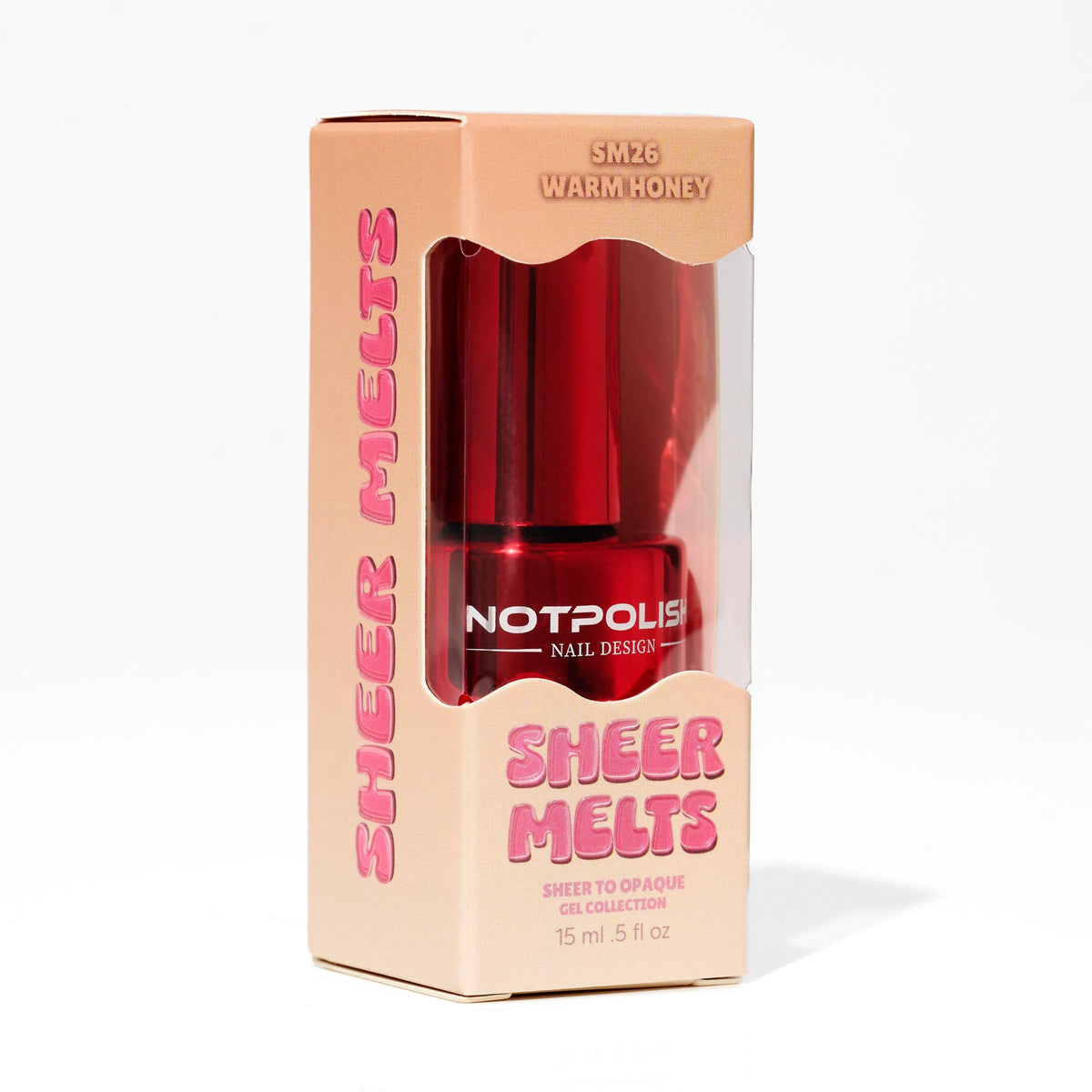 Notpolish Sheer Melts Gel - SM26 WARM HONEY