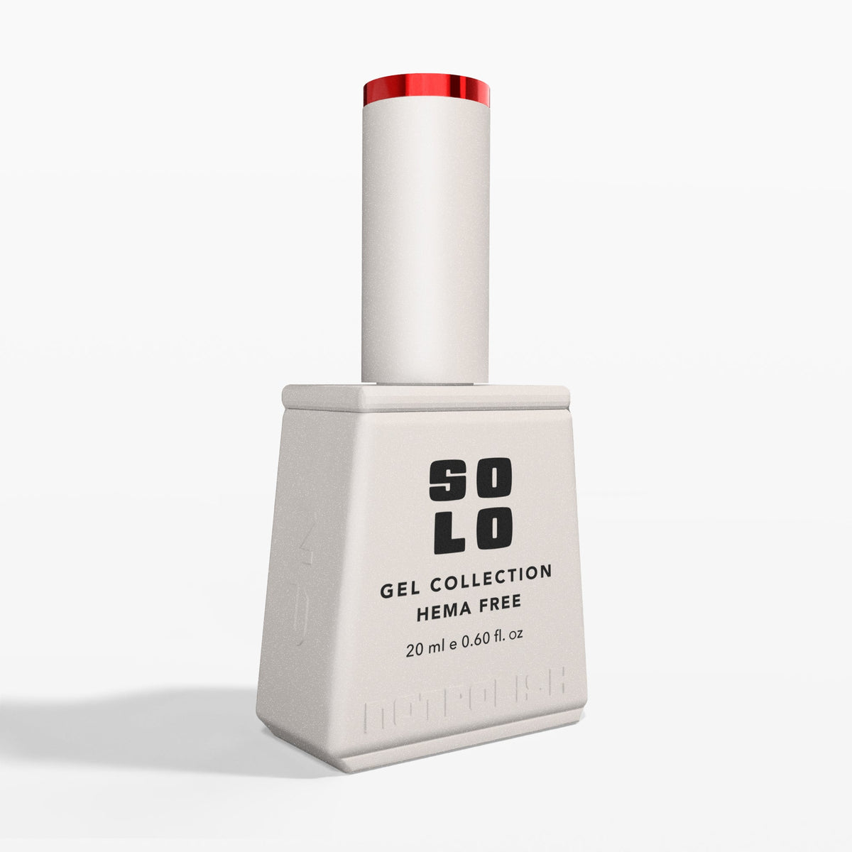 Notpolish Solo Gel SO303 Just Enough pearl white shimmer gel nail polish 20ml bottle