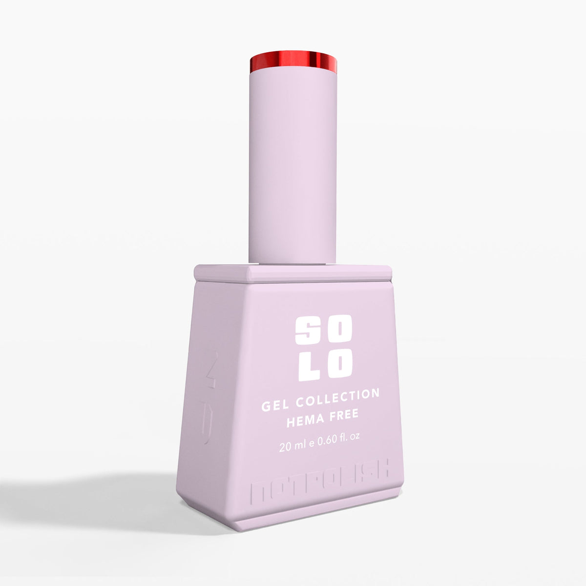Notpolish Solo Gel SO312 Juicy Judy pale lilac pink gel nail polish 20ml bottle