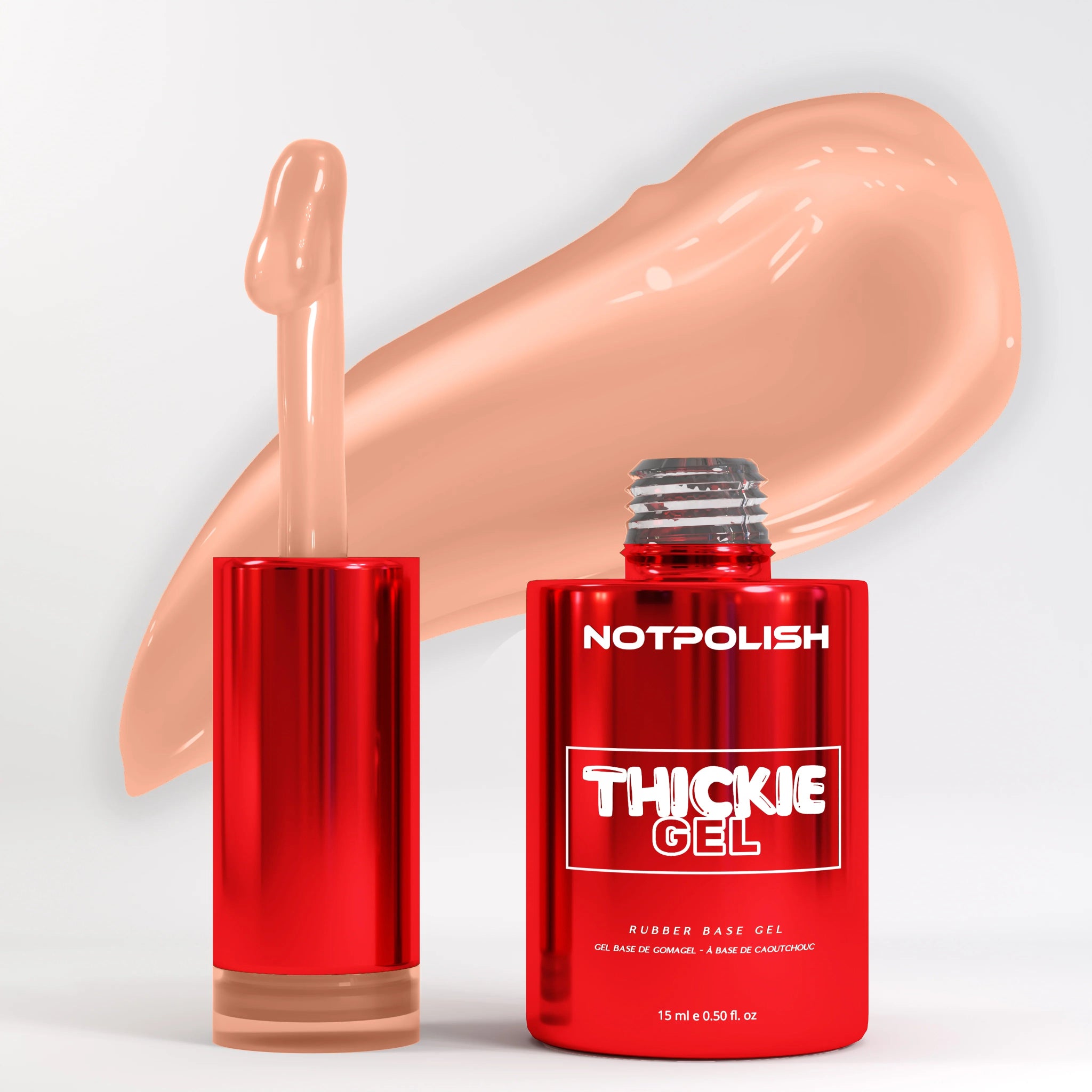 Notpolish Thickie Gel - TG11 Sweet Peach - EMOI SUPPLY