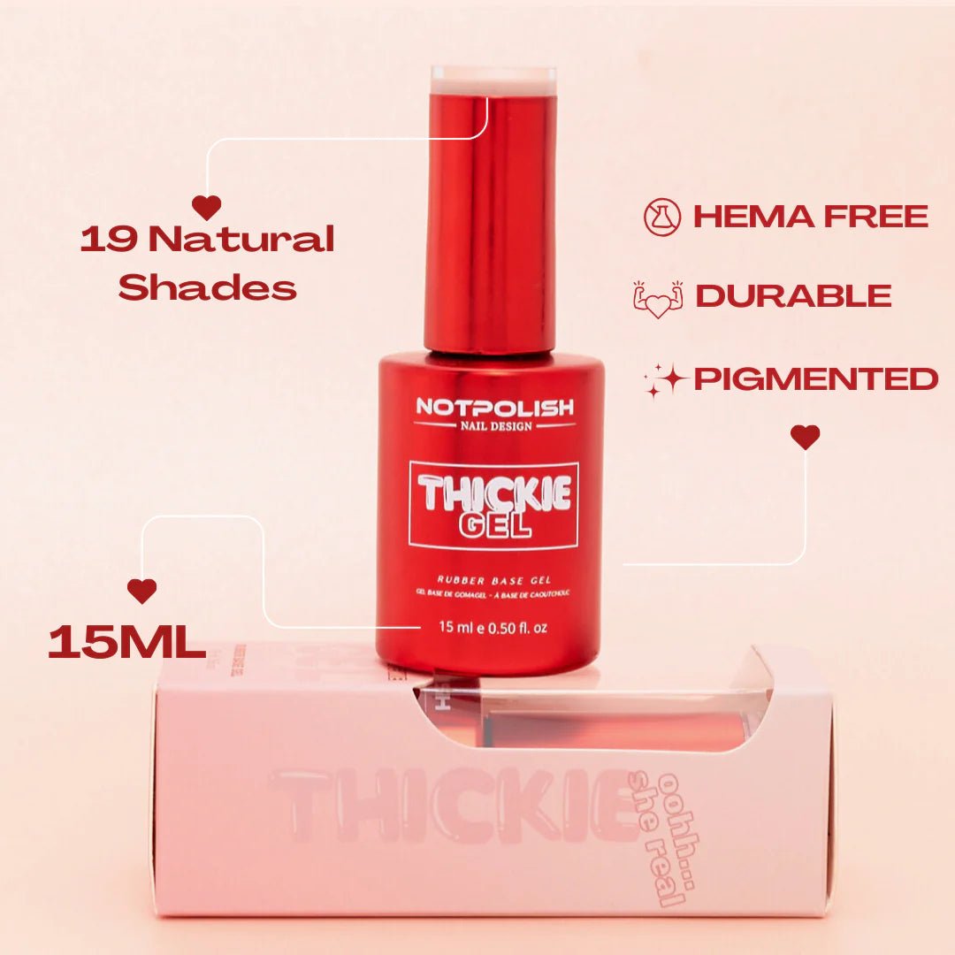Notpolish Thickie Gel - TG19 Whipped Plum - EMOI SUPPLY