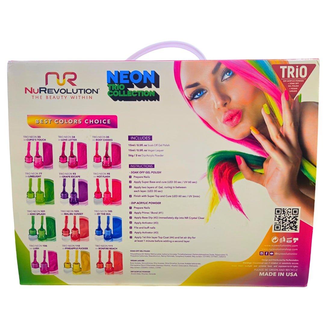 NuRevolution Neon Trio Collection - EMOI SUPPLY