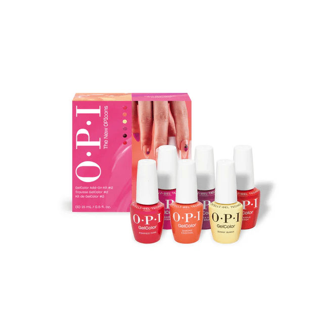 OPI Spring 2026 GelColor 6PC Add - on Kit - EMOI SUPPLY