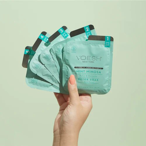 Pedi in a Box O2 Fizz 5 Step – Mint Mimosa - EMOI SUPPLY