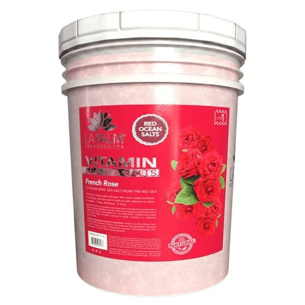 Vitamin Sea Spa Salts French Rose by La Palm - EMOI SUPPLY