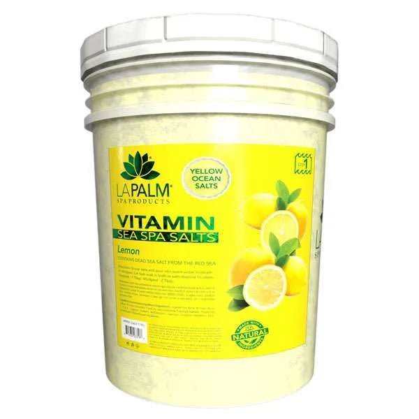 Vitamin Sea Spa Salts Lemon by La Palm - EMOI SUPPLY