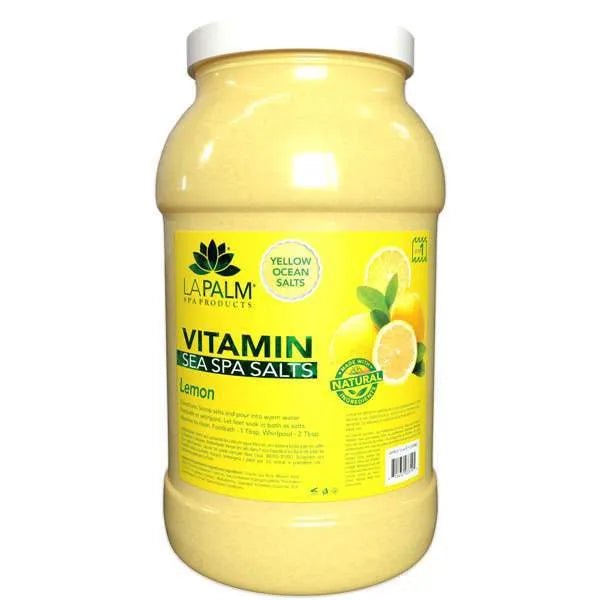 Vitamin Sea Spa Salts Lemon by La Palm - EMOI SUPPLY