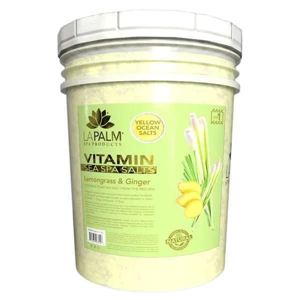 Vitamin Sea Spa Salts Lemongrass & Ginger by La Palm - EMOI SUPPLY