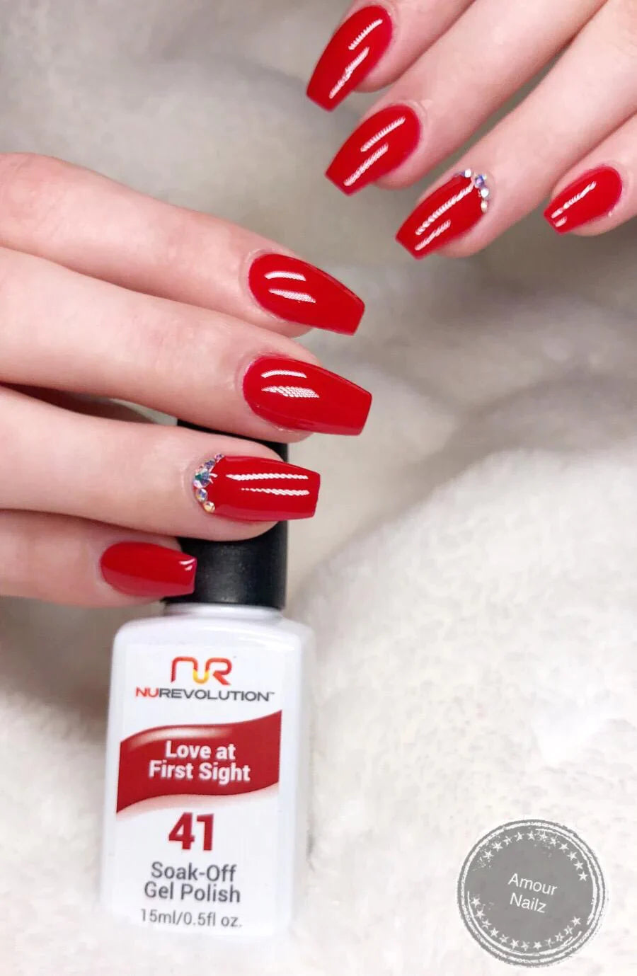 NuRevolution Trio Duo Gel & Lacquer 041 Love At First Sight
