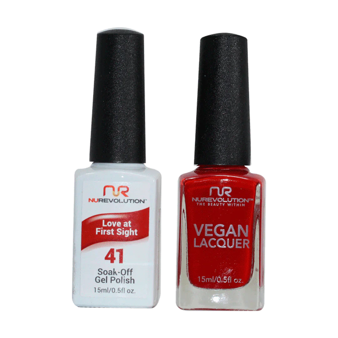NuRevolution Trio Duo Gel & Lacquer 041 Love At First Sight