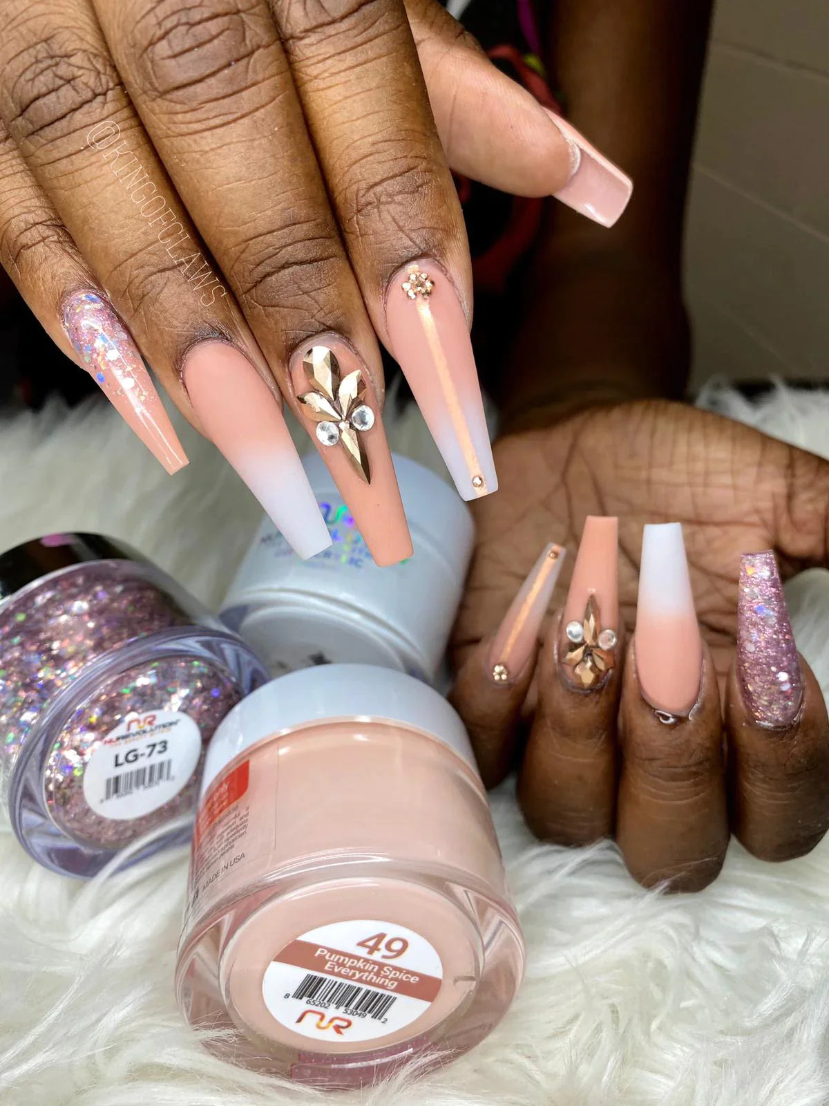 NuRevolution Trio Duo Gel & Lacquer 049 Pumkin Spice
