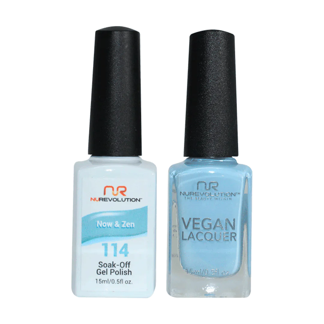 NuRevolution Trio Duo Gel & Lacquer 114 Now & Zen