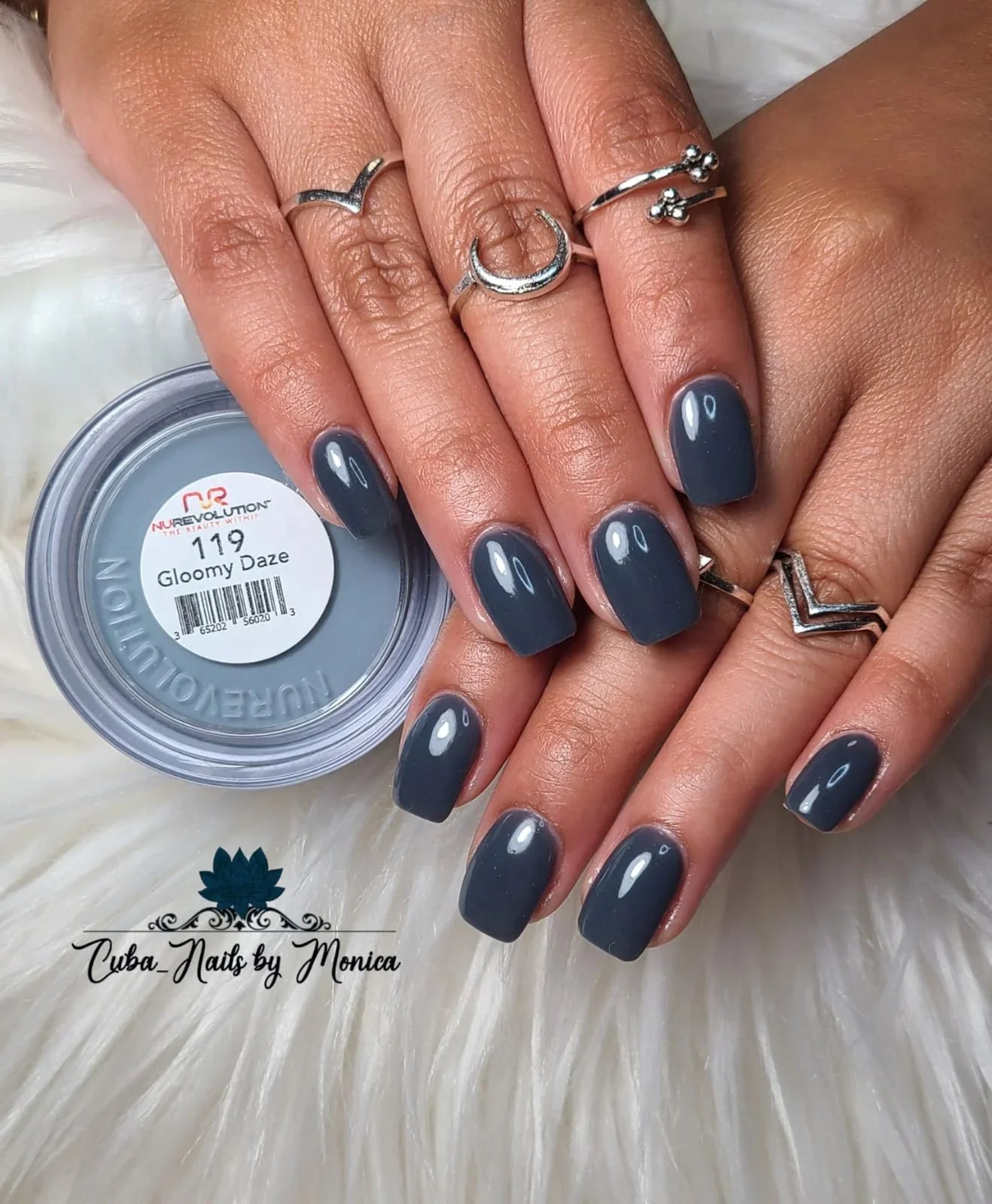 NuRevolution Trio Duo Gel & Lacquer 119 Gloomy Daze