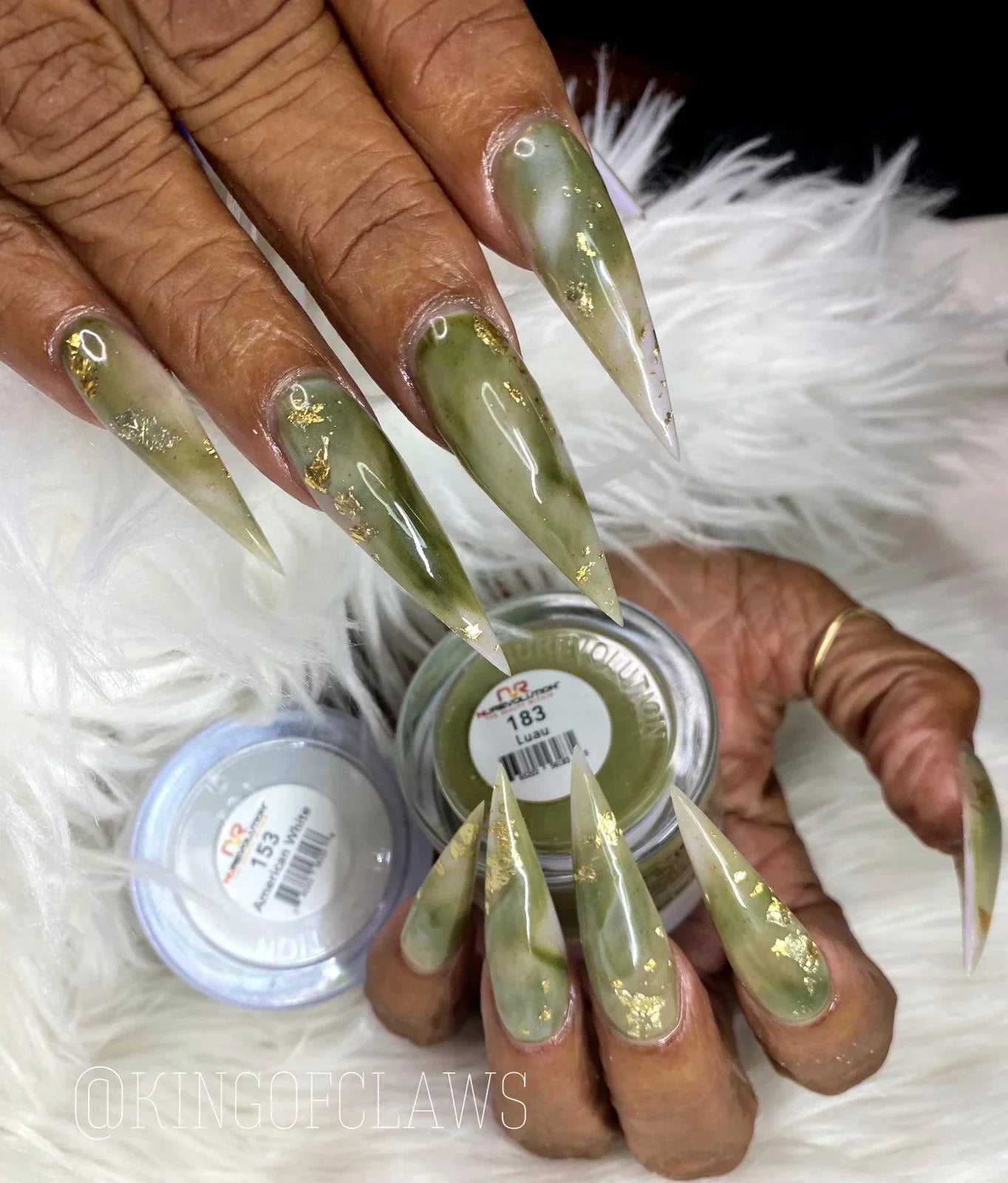 NuRevolution Trio Dip/Acrylic Powder 183 Luau