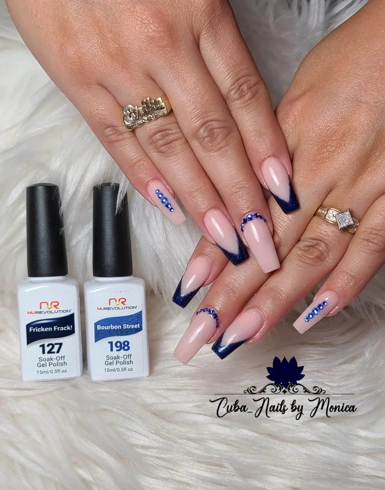 NuRevolution Trio Duo Gel & Lacquer 198 Bourbon Street