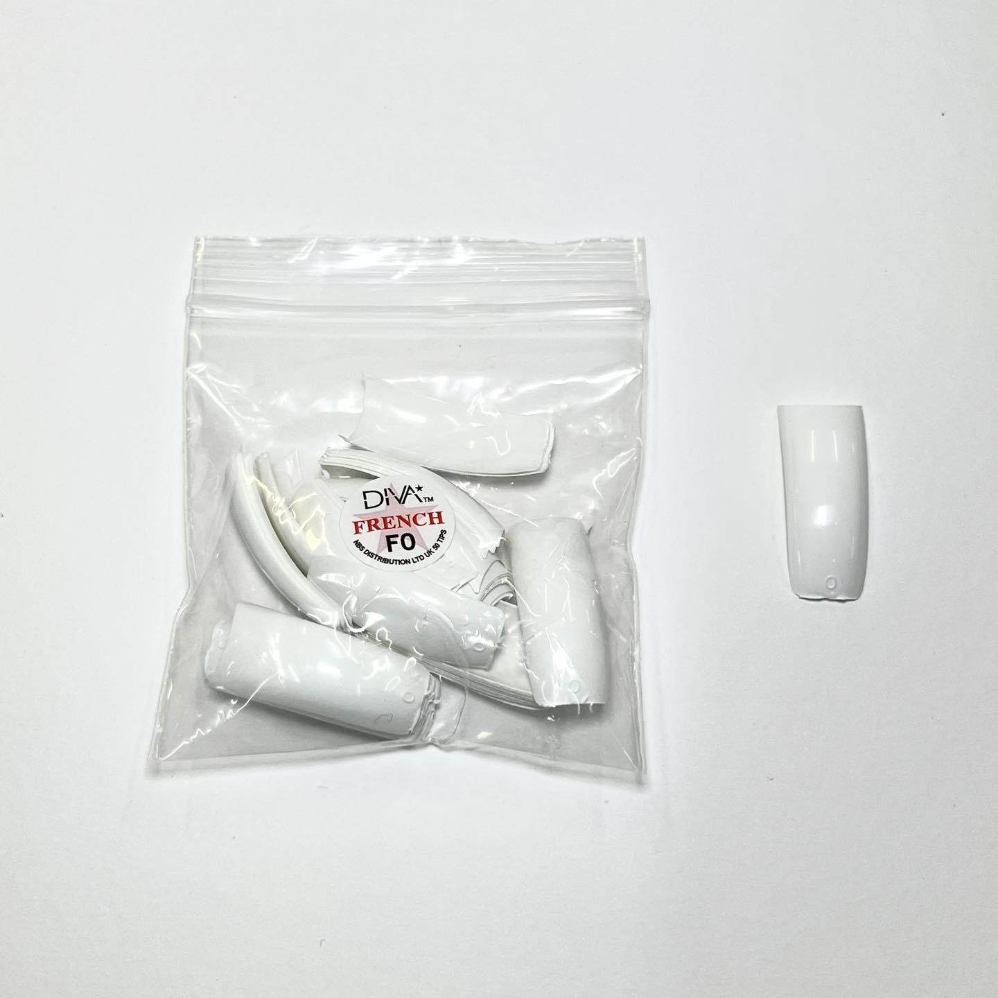 DIVA White Tips (100) - EMOI SUPPLY