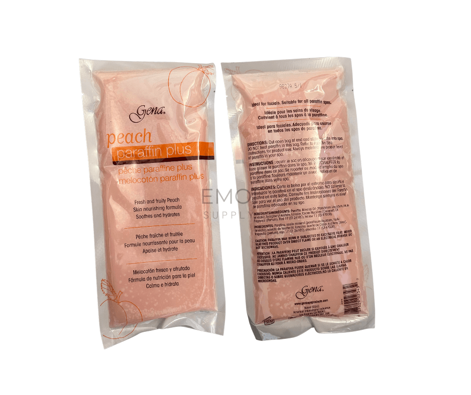Gena Peach Paraffin Wax - EMOI SUPPLY