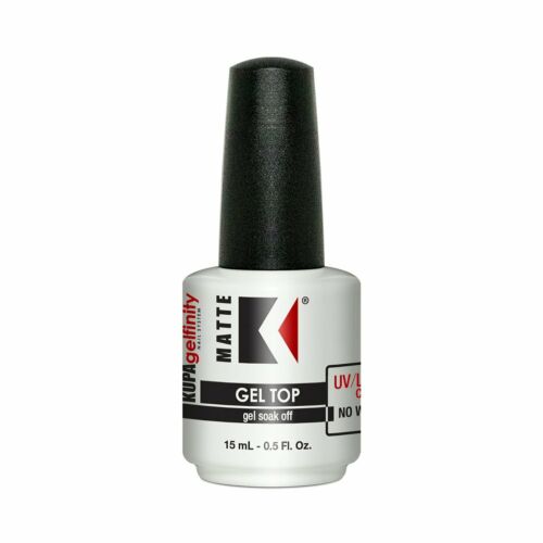 Kupa - GelFinity Top Coat - Matte / 15ml (0.5oz) - EMOI SUPPLY
