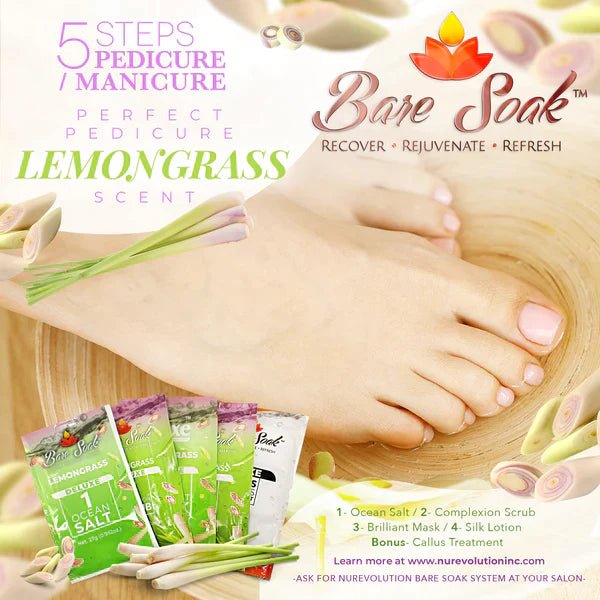 NuRevolution BareSoak - Lemongrass - EMOI SUPPLY