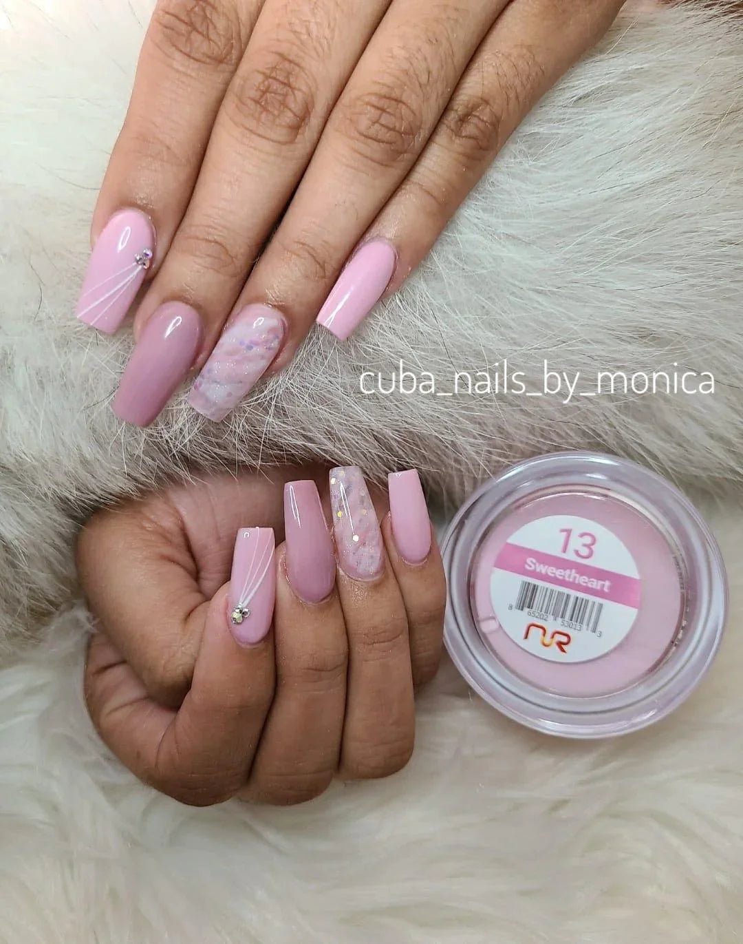 NuRevolution Trio Dip/Acrylic Powder 013 Sweetheart - EMOI SUPPLY