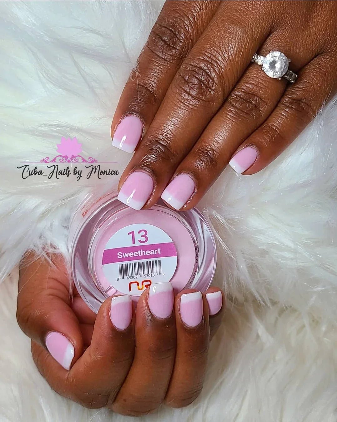 NuRevolution Trio Dip/Acrylic Powder 013 Sweetheart - EMOI SUPPLY