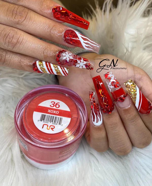 NuRevolution Trio Dip/Acrylic Powder 036 XOXO - EMOI SUPPLY