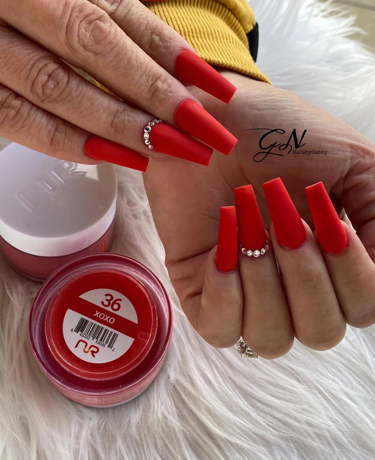 NuRevolution Trio Dip/Acrylic Powder 036 XOXO - EMOI SUPPLY